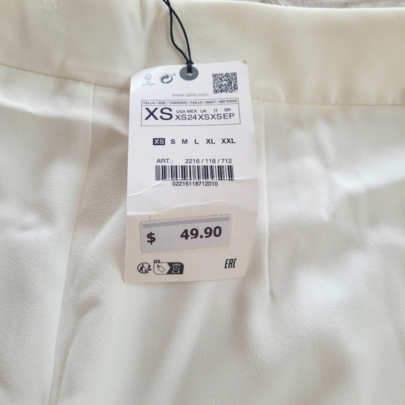 Zara white pants Size XS - Picture 6 of 6